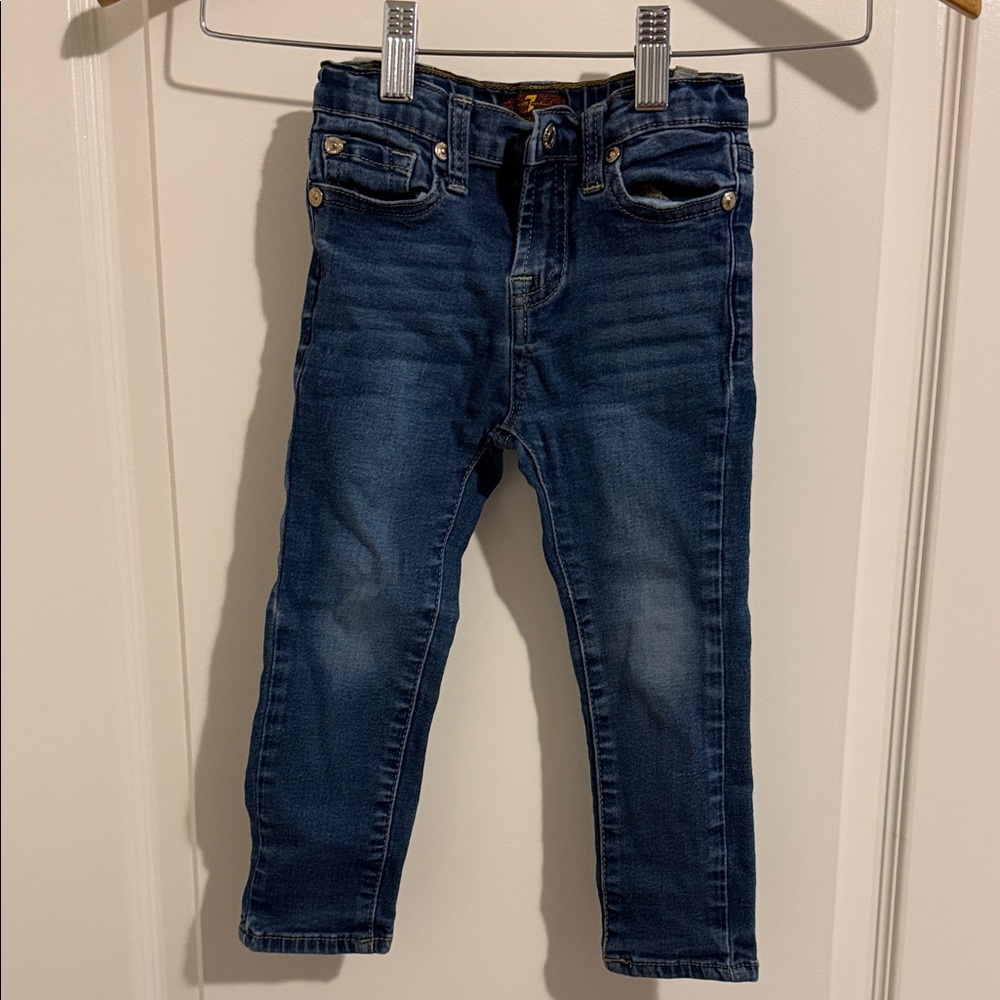 7 For All Mankind Dark Blue Kids Jeans
